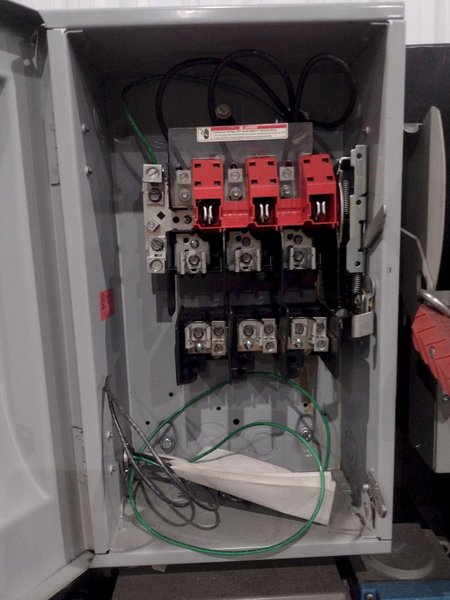 3 PHASE (240 &amp; 480 VOLT) ELECTRIC TEST BENCH WITH 15 &amp; 45 KVA TRANSFORMER: YOBRO #25298