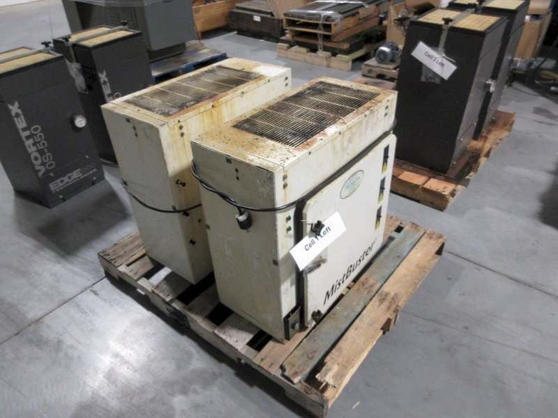 MistBuster 850 (x2) Variable Speed Mist Filtration Units- Auction Item