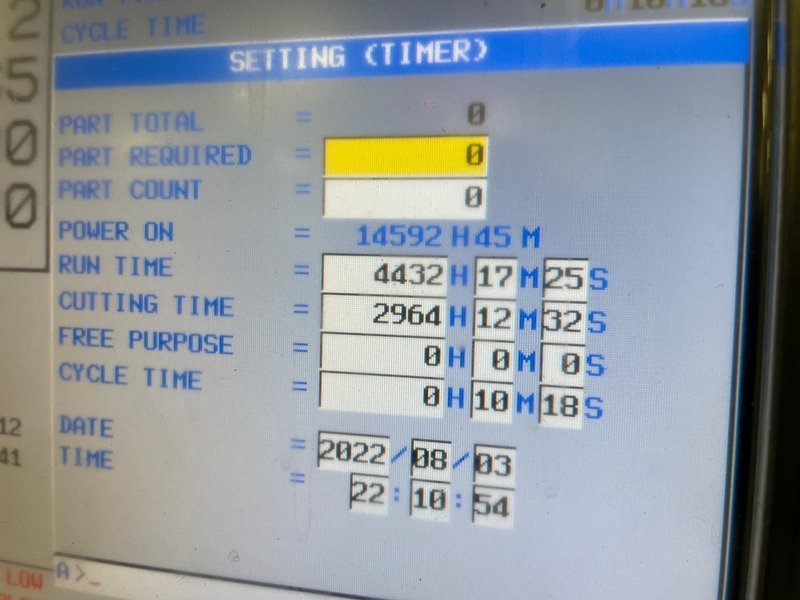 2019 Doosan DNM4500S CNC VMC with 4th/5th Axis KOMA TWA160 Rotary Table