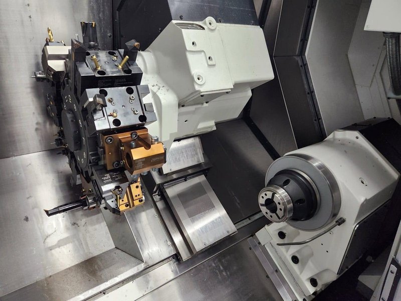 Okuma LB-3000 EXII MYW CNC Lathe, 2023 – Big Bore, Sub Spindle, Live Tooling, Parts Catcher