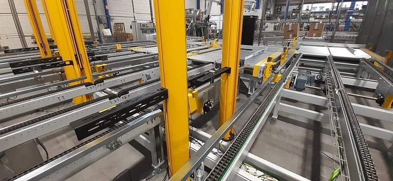 Pattyn Case Packing &amp; Palletizing Line – 2022 – Includes Inserter, Filler, Closer &amp; Conveyors