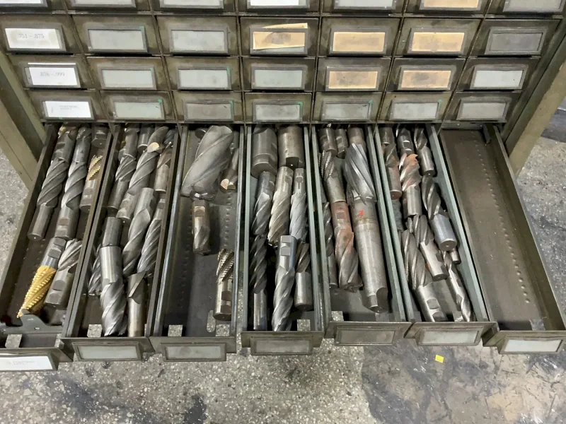 ADDRESSOGRAPH 70 @ 4 “ X 21” X 1.5” SMALL TOOL CABINET