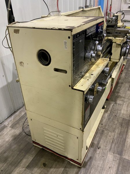 14" X 60" JET MODEL #GH-1460ZX GAP BED ENGINE LATHE: STOCK #80747