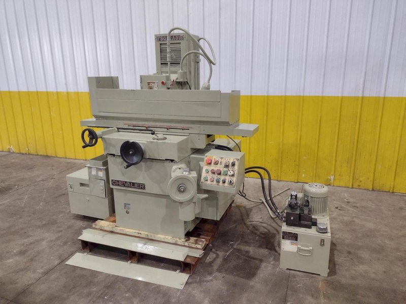 8" X 18" CHEVALIER MODEL #FSG-2A818 3 AXIS HYDRAULIC SURFACE GRINDER: YOBRO #25419