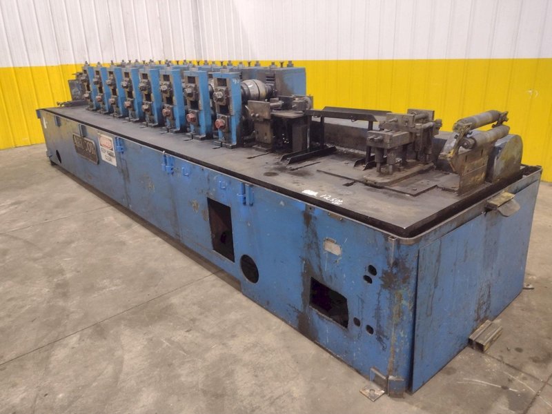 8 STAND X 2" ARDCOR MODEL #F-15 ROLLFORMER, TOOLED FOR ANGLE &amp; CHANNEL: YOBRO #24841