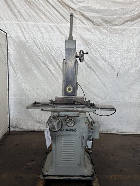 6" X 12" HAMMOND SURFACE GRINDER. STOCK # 0339925
