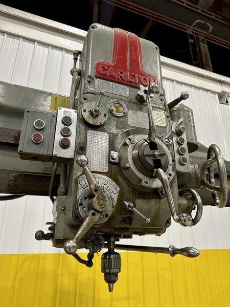 5&#039; x 11&quot; CARLTON RADIAL DRILL: STOCK #20058