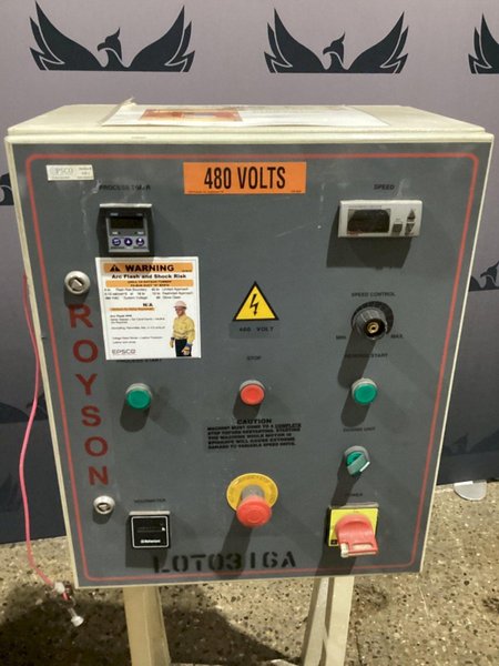 ROYSON MK HIC 201651 Vibratory Finishing System USED