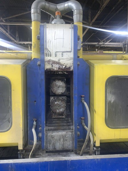 .512&quot; X 12&quot; X 4 STAND DEM WIRE FLATENING ROLLING MILL LINE, YEAR 2017: STOCK #13898