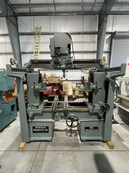 BOWMAN DIE PROCESSOR Separator, Processor, Handler 36” x42” USA #6866