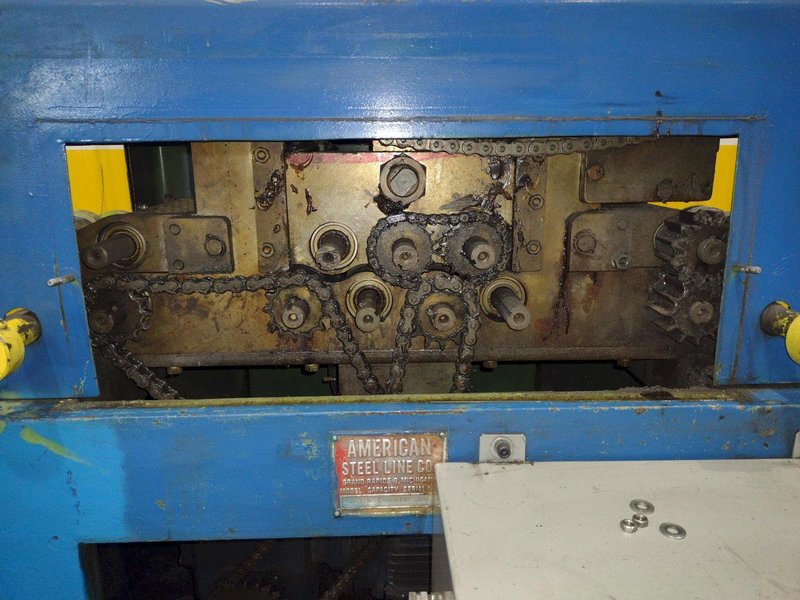 18" AMERICAN STEEL LINE COIL STRAIGHTENER LEVELER: YOBRO #25267