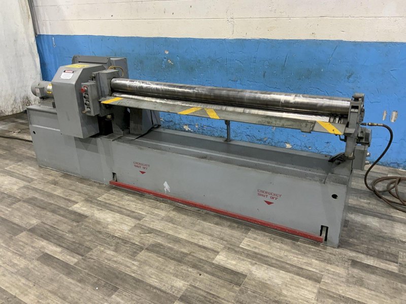 6' X 16 GAUGE ROLLSHEAR INITAL PINCH PLATE ROLLS: STOCK #81251