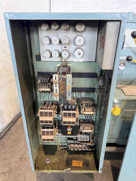 36" X 168" NILES N6/4000 HEAVY DUTY ENGINE LATHE. STOCK #1215225