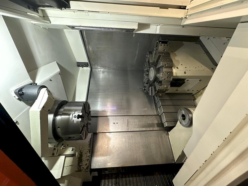 Mazak Quick Turn QTS-250 CNC Turning Center 2016, 10&quot; Chuck, Mazatrol Smart Control, Tool Pre-Setter, Tail Stock, Chip Conveyor,