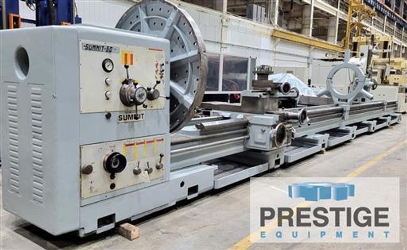 Summit 50 51" x 464" Manual Lathe with Taper Attachment
