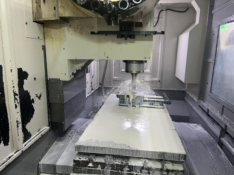 Ganesh VMC-4924 Vertical Machining Center, 2011 – 10K Spindle, 4th Axis Ready, Fanuc Oi Control