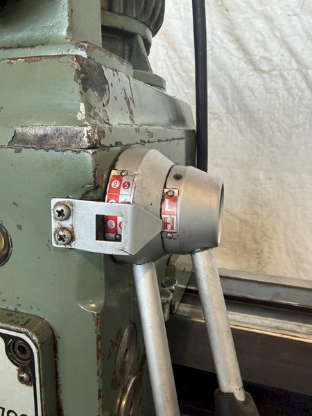 3' X 8" JET MODEL JRD-700 RADIAL ARM DRILL. STOCK # 1111425.