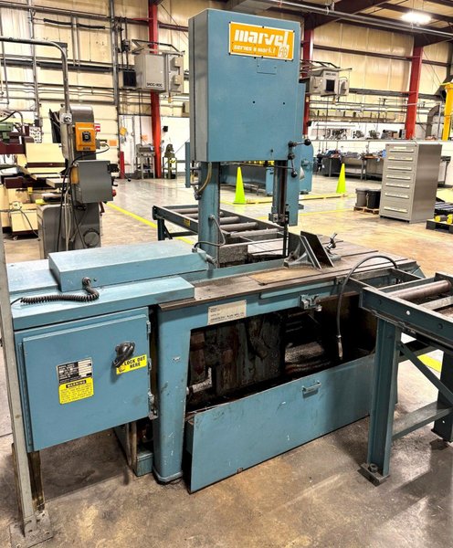 18&quot; x 20&quot; Marvel Vertical Band Saw No. 8 Mark I, Tilt Head, 1&quot; Blade, 2 HP