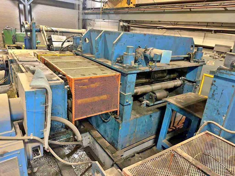 72" x 0.500" x 60,000# Delta Cut To Length Line