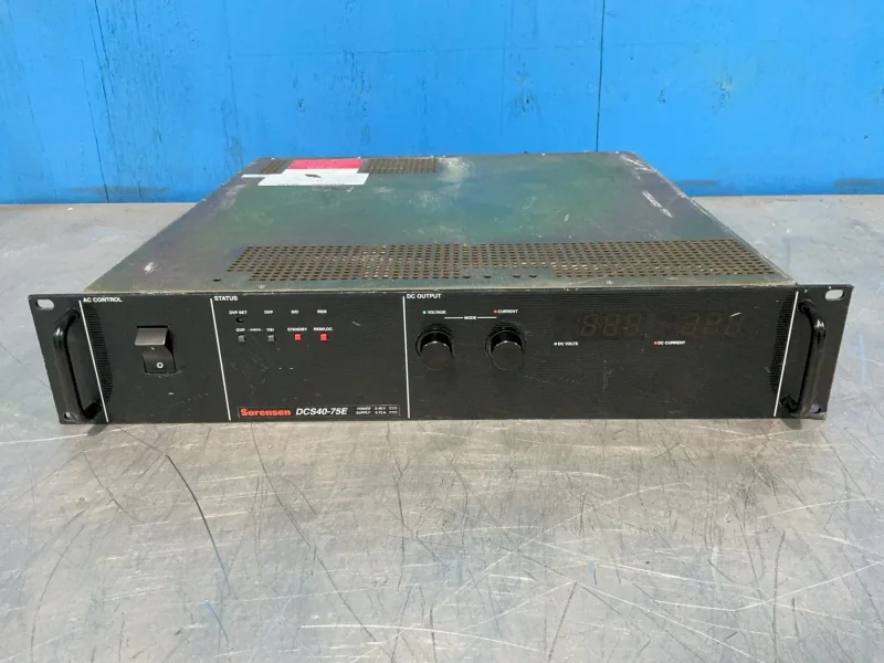 SORENSEN POWER SUPPLY  -  DCS40-75EM9C