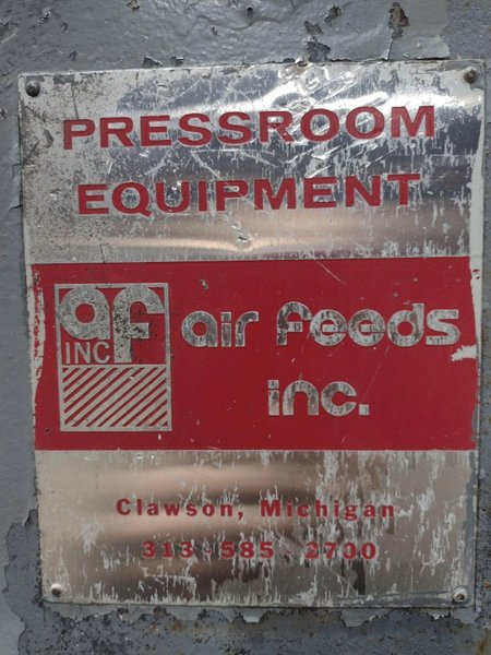 10,000 LB X 24&quot; WIDE X .187&quot; AIR FEEDS COIL CRADLE STRAIGHTENER / UNCOILER: STOCK 17042