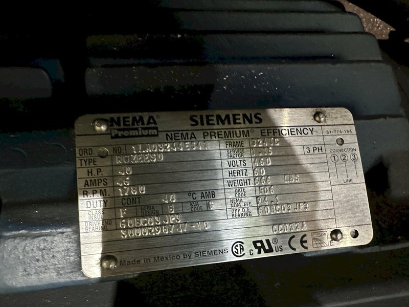 HERTWICH ENGINEERING MODEL #HE-300-30/A SWARF PUCK BRIQUETTER PRESS MACHINE: STOCK #23344