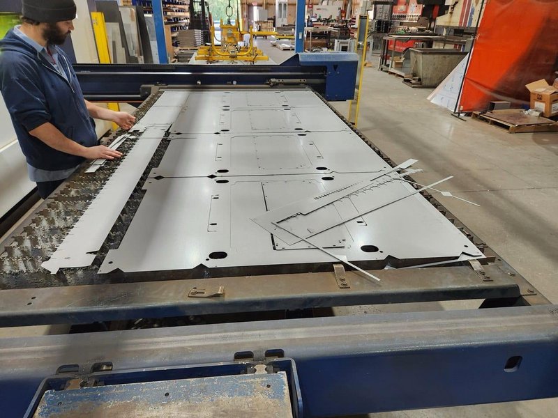 4000 Watt Trumpf TruLaser 2030 Fiber Laser, 2018 – Gantry System Included!