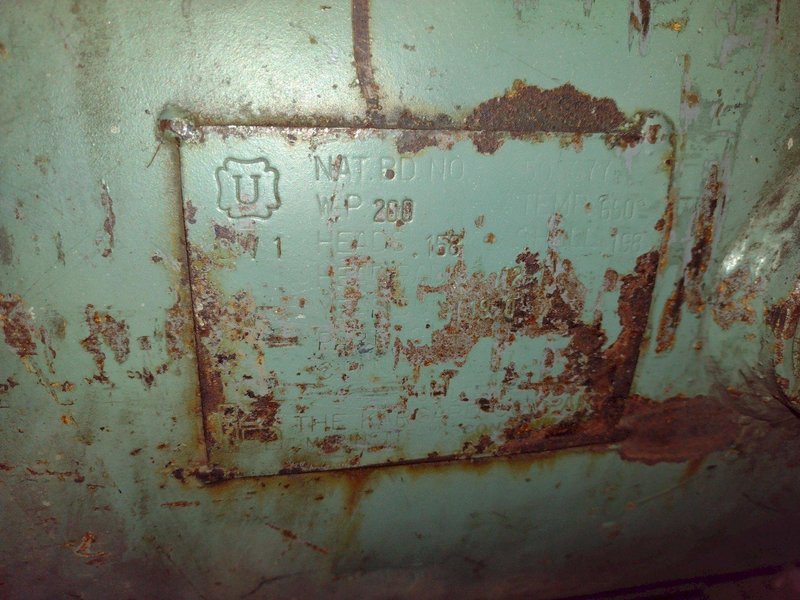 200 PSI KAGARD HORIZONTAL AIR RECEIVER SURGE TANK : YOBRO #25154