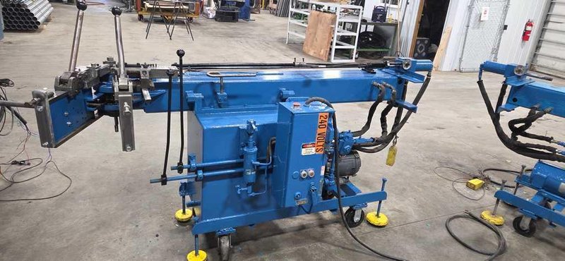Tube Bender, Pines #1400, Pipe Tube and Bar, 1.250" Dia.