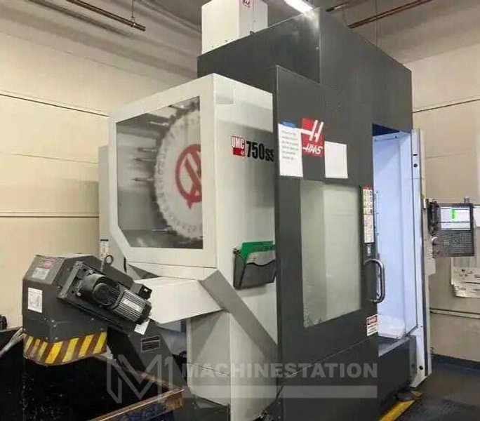 Haas UMC-750SS 5-Axis CNC Universal Machining Center – 15,000 RPM, 40 ATC, TSC, HSM Mill