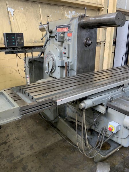 KEARNEY &amp; TRECKER MODEL 650 TF 20 HORIZONTAL MILL: STOCK #81108: STOCK #81110