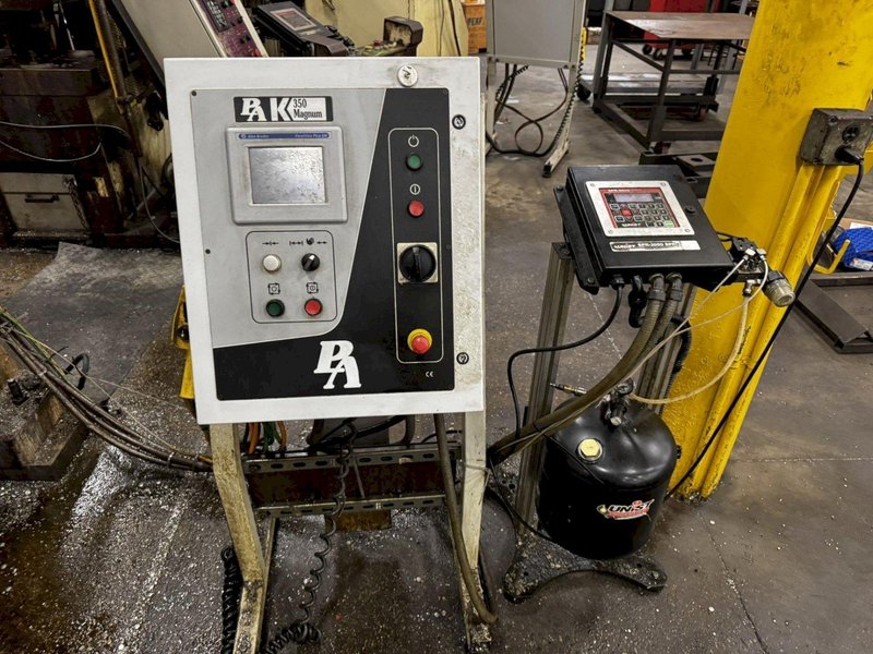 100 TON MINSTER P2-100-48 PIECE MAKER STRAIGHT SIDE HIGH SPEED PRESS. STOCK # 0883425