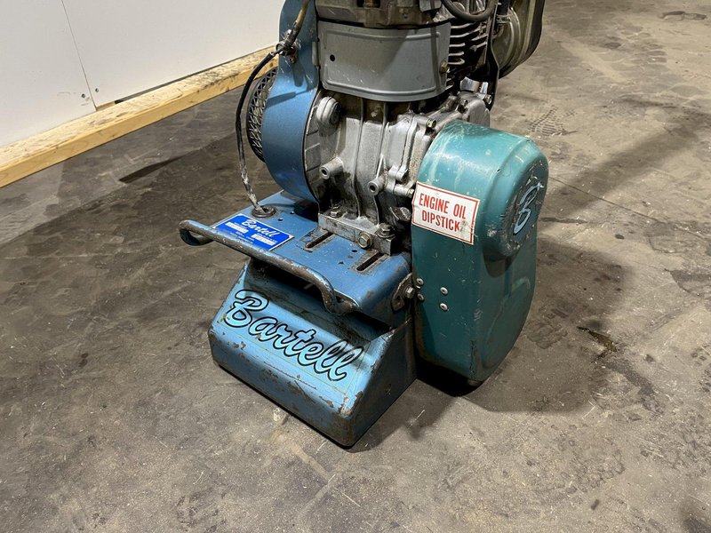12&quot; BARTWELL MODEL #SP8G GAS ENGINE FLOOR SCARIFIER: STOCK #16196