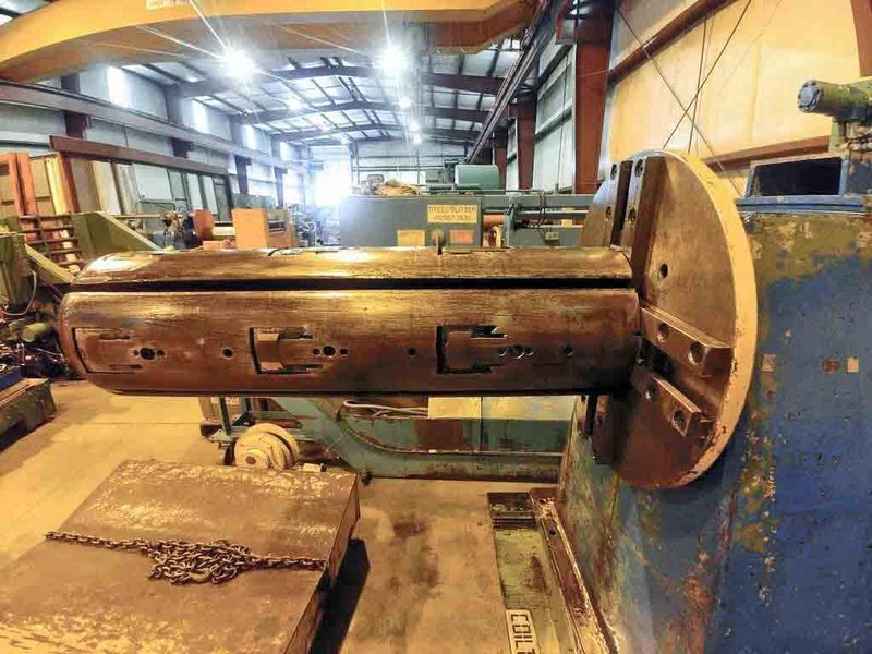 20,000 Lb x 48&quot; BRANER UNCOILER HYDRAULIC EXPANSION STOCK # 14220