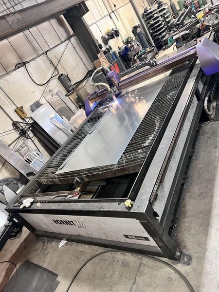 6′ x 12′ Hornet HD Retro HHD78-ETR150 CNC Plasma Cutting System, 2011 – HPR130XD-needs repair