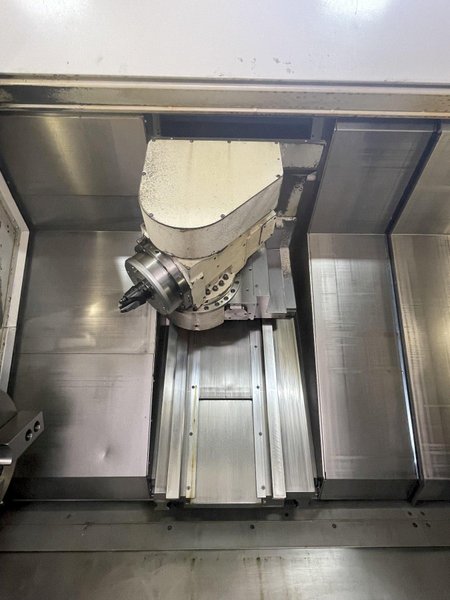 OKUMA MULTUS B400W MULTI-TASKING CNC LATHE, 2800 RPM, 40 ATC, CAPTO, 10000 Tool Speed, 60" Centers , 40HP, Year 2008