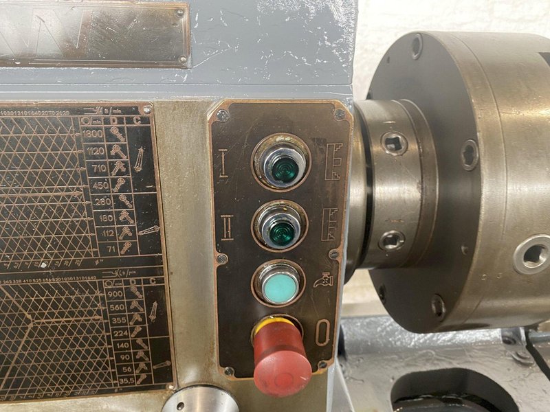 21&quot; x 120&quot; TARNOW TUJ 50X3000 ENGINE LATHE. STOCK #0743222.