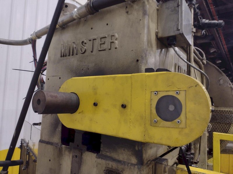 60 TON MINSTER MODEL #P2-60-36 PIECEMAKER SSDC STAMPING PRESS, 3" STROKE &amp; 100/300 SPM: YOBRO #25761
