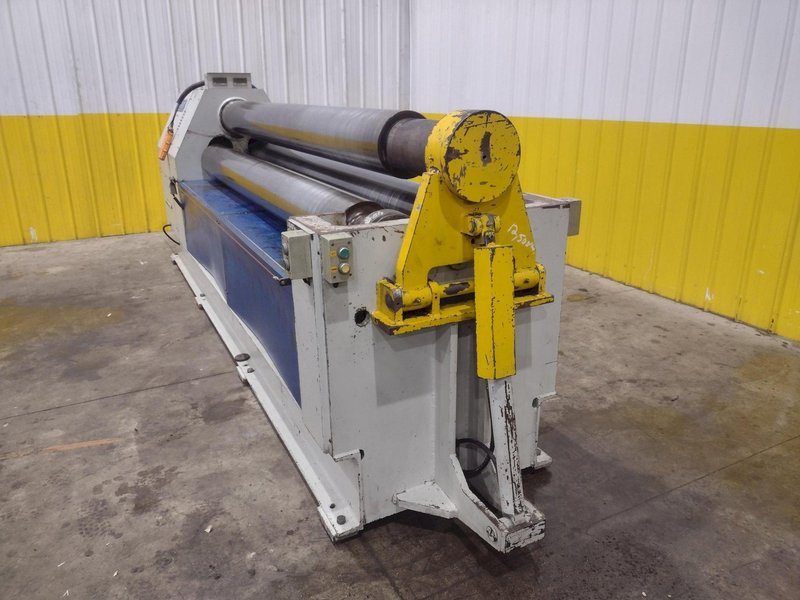 8' X 1/4" BIRMINGHAM MODEL #RH-0806 HYDRAULIC DOUBLE PINCH PLATE ROLL 2007: YOBRO #25022
