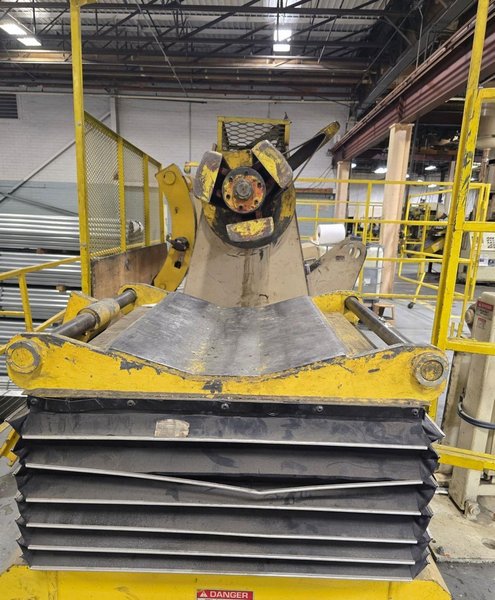 20,000 lbs. Coe Press Equipment Motorized Coil Reel Model #CPR-20048 with Load Car