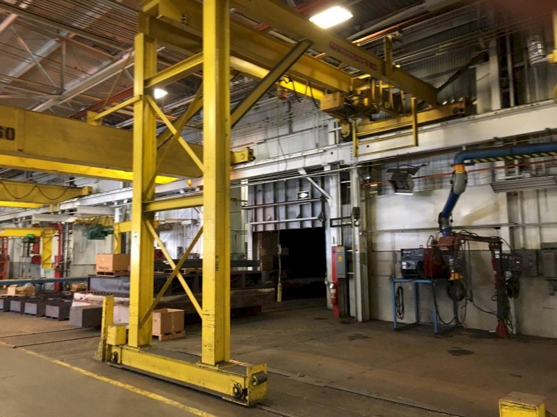 5 TON PITTSBURGH SINGLE LEG SINGLE GIRDER GANTRY CRANE: STOCK #67224