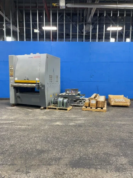 BOARKE MACHINE CO 85” X 50” BELT SANDER   -  BKM-52103NRK