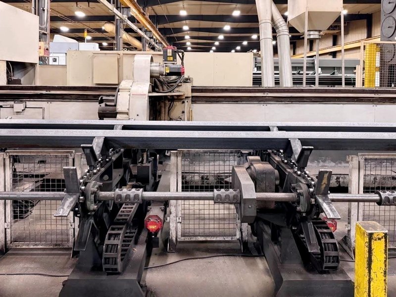 2,500 Watt Mazak Fabri Gear 150 Tube Laser, 2007 – 3D Cutting Capability, Recently Replaced Resonator