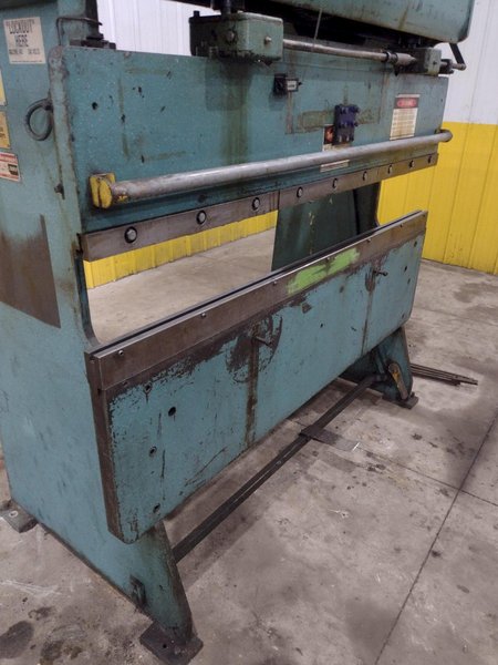 25 TON X 6&#039; WYSONG MODEL #2572 MECHANICAL PRESS BRAKE: STOCK #23464