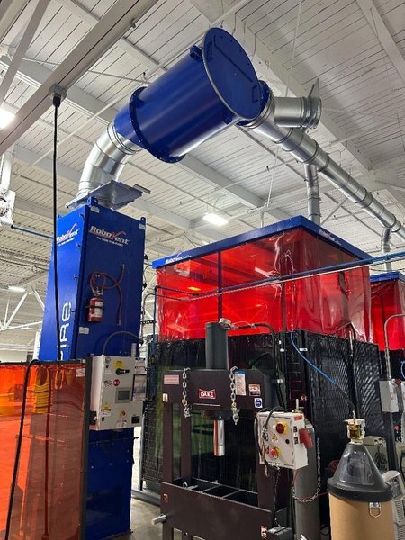 ROBOVENT 15 HP DUST COLLECTOR  -  MLS-01-5500