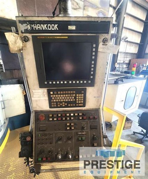 Hankook VTC 3040E 118.11&quot; CNC Vertical Boring Mill with Milling
