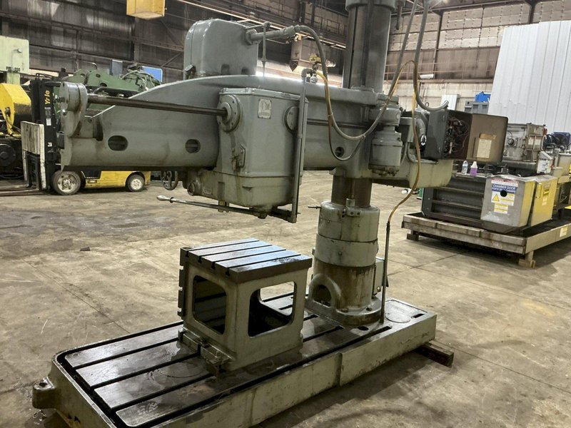 5' X 11" CARLTON MODEL #1A RADIAL ARM DRILL: YOBRO #25176