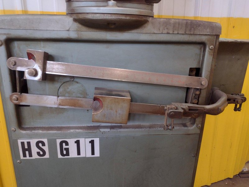 125 LB TOLEDO MODEL #2181 FLOOR SCALE: STOCK #18816