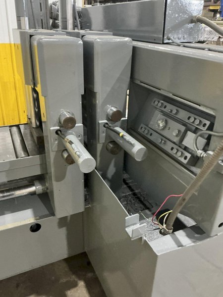 12" X 12" HYD-MECH MODEL #H-12A AUTOMATIC HORIZONTAL BANDSAW: STOCK #23723