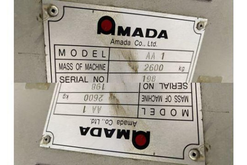 Amada Wasino AA-1 2 Spindle 2 Turret CNC Turning Machine with Live Milling